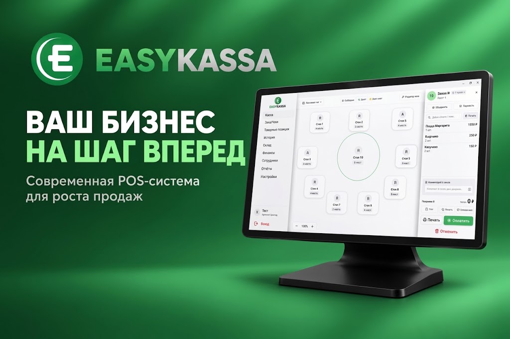 EasyKassa — наша POS-система